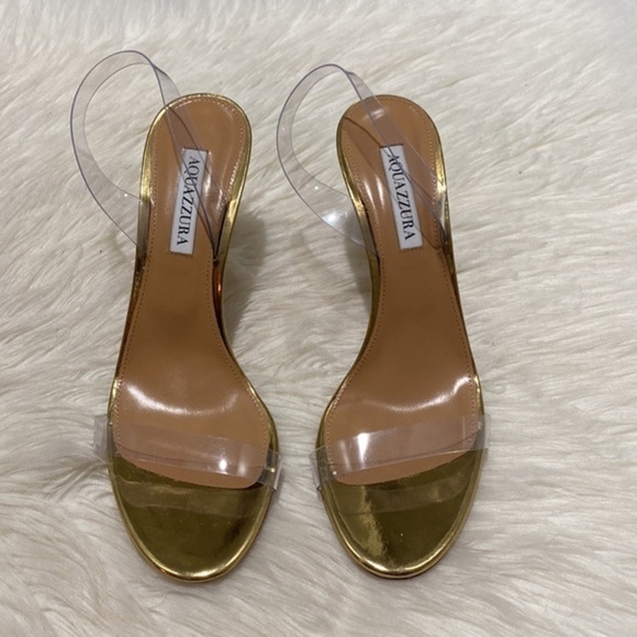 Aquazzura SoNude slingback sandal size 38.5EU - Picture 13 of 15